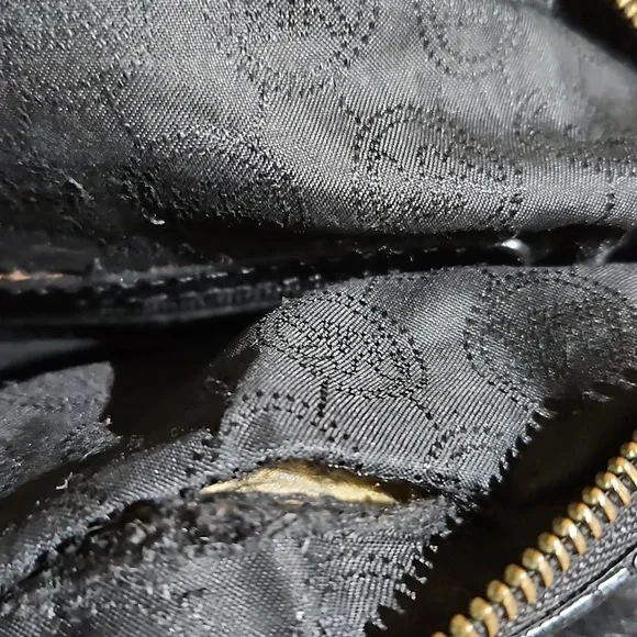 Michael Kors Bedford Legacy Black Leather Satchel Bag - Picture 6 of 6